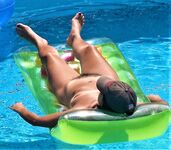 Another Slut in the pool - Photo #8