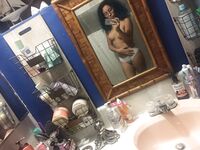 Naughty amateur ebony girlfriend taking some selfhshots - Photo #8