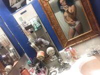 Naughty amateur ebony girlfriend taking some selfhshots - Photo #9