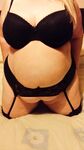 BBW Wife In Black Fishnets - Photo #2