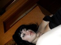 Amateur wife shows off her tits and pussy - Photo #70
