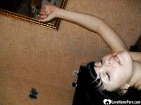 Amateur wife shows off her tits and pussy - Photo #79