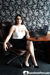 Office babe loves a raging meat pole - Photo #8