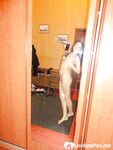 Hot teen shows her body in the mirror - Photo #57