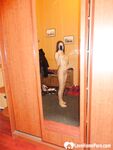 Hot teen shows her body in the mirror - Photo #62