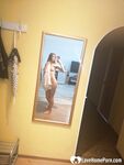 Amateur chick taking selfies for her man - Photo #10