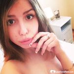 Pretty teen shows off her new panties - Photo #14