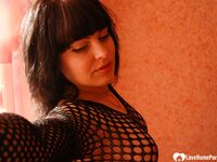 I got myself a black fishnet outfit - Photo #2