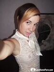 Teen with small tits enjoys some teasing - Photo #4