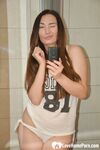 Pretty babe fooling around with her curves - Photo #9
