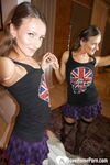 Naughty British babe teases in her favorite stockings - Photo #6