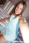Amateur brunette teasing with her blazing figure - Photo #1