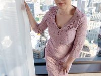 Beautiful Japanese lady strips naked & poses before enjoying a nice bath - Photo #2