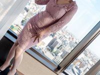 Beautiful Japanese lady strips naked & poses before enjoying a nice bath - Photo #3