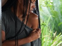 African model Sofia Cuty teases with her huge natural tits & hairy beaver - Photo #3