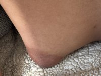 Latina amateur displays her landing strip pussy with long hair and bare feet - Photo #11