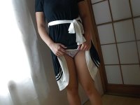 Asian MILF Ayumi Chiba undressing and exposing her pussy in close up - Photo #1
