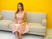 Slim Asian babe Kanna Kitayama toys her vagina while flaunting her big juggs - Photo #1
