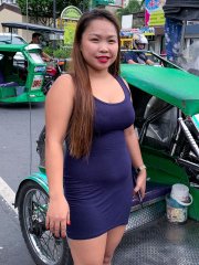 Chubby Asian babe Jessica Domingo rides a big dick and takes a facial
