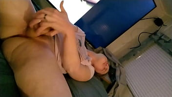Sexy girlfriend playing with pussy