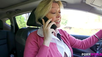 Flirty Big Titted MILF Dee Williams Offers Up Her Pussy And Ass To Repay Car Collision Debt