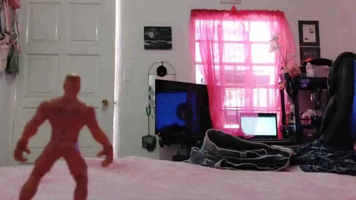 Tiny shrunken StepSON get trapped in stepMOMMYS panties Shrinking Sickness and tries to tell stepMOM freezes while watching her try on panties bras and Jean shorts getting trapped in her panties