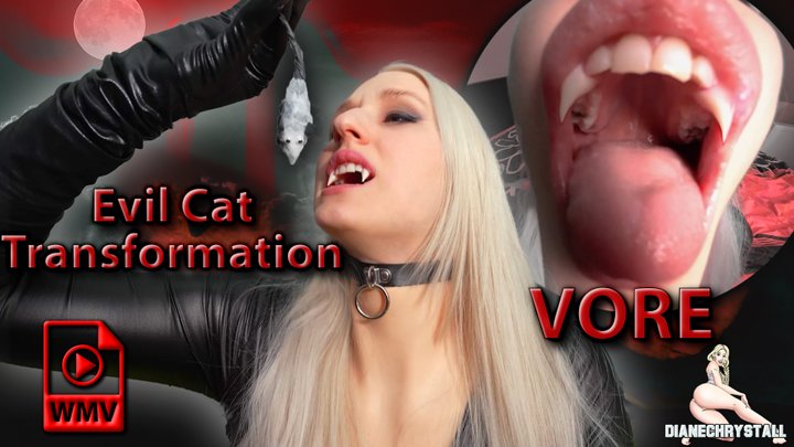 Evil Cat Woman Transformation VORE Breast Expansion Claw Executrix Revenge WMV