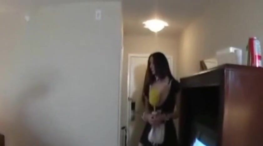 Gorgeous Cuckold Wife Dressed As A Hotel Maid Shared With Two Black Studs
