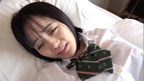 Japanese girl in teens uniform gets her pussy fucked in a hotel. Her natural tits are perfect. Hardcore with big dick. Asian young slut sex film.