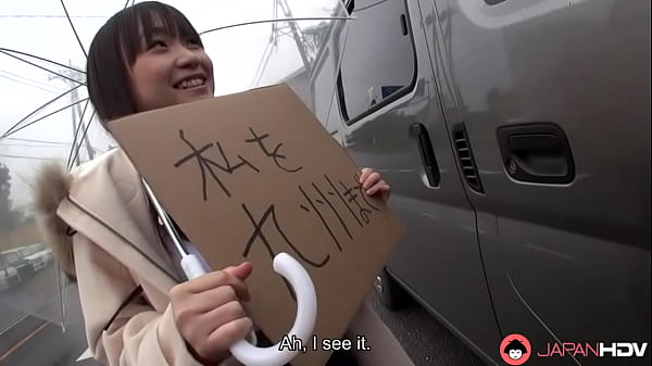 Busty Japanese Teen Mikoto Mochida is sucking a stranger's dick