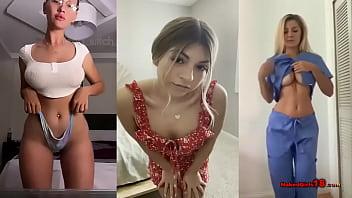19 Sexy Teen Girl's Amateur Striptease Show